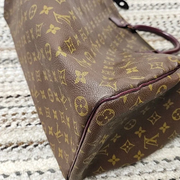 Authentic Rare 80s Louis Vuitton Speedy 40 Monogram With Lock & Key | Customized - Picture 14 of 14